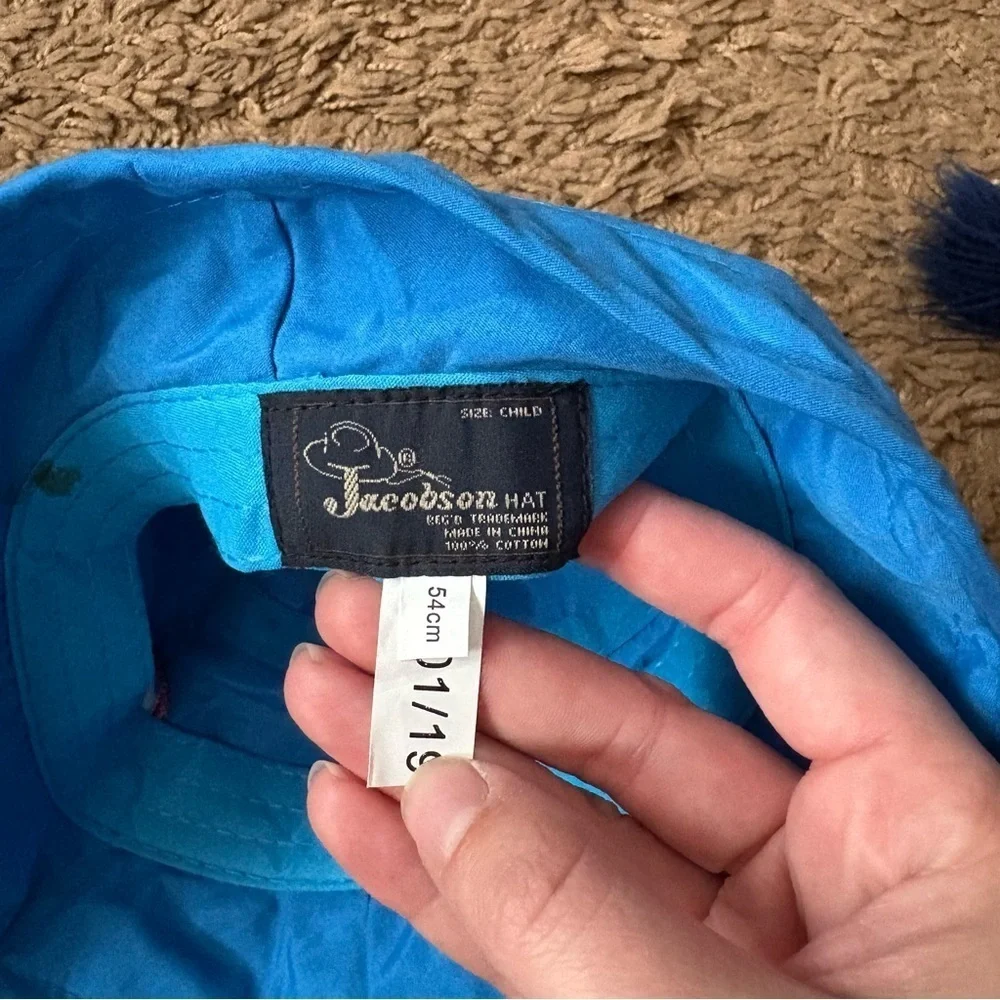 Knoebels Elysburg Pennsylvania Blue Kids Bucket Hat